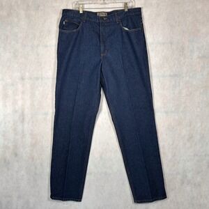 L.L. Bean Jeans Mens 38x32 Classic Fit Dark Indigo Good 100% Cotton 220626